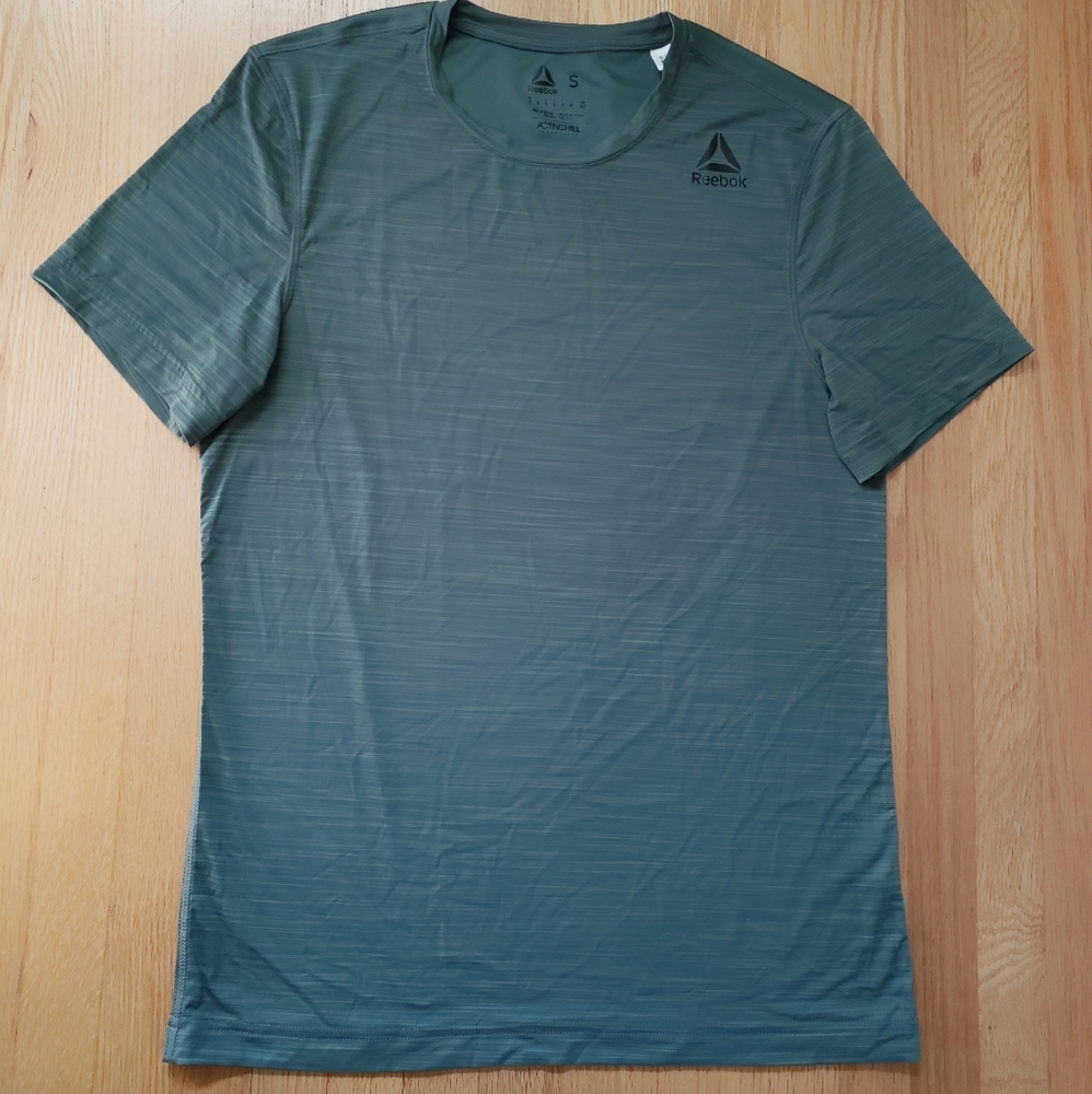 Green Reebok sport shirt